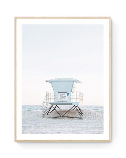 Blue Tower – Huntington Beach Wall Art