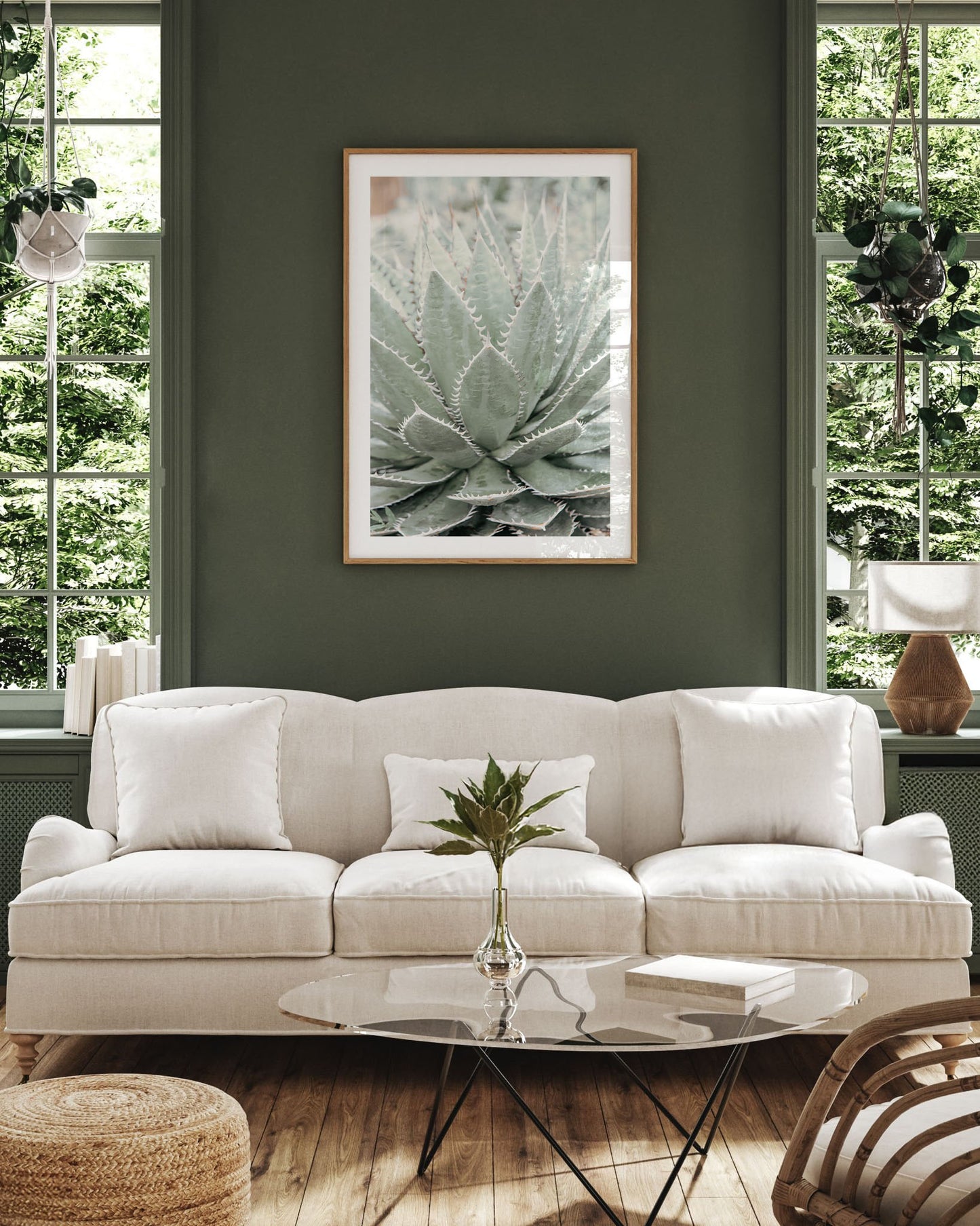 Desert Bloom – Succulent Wall Art