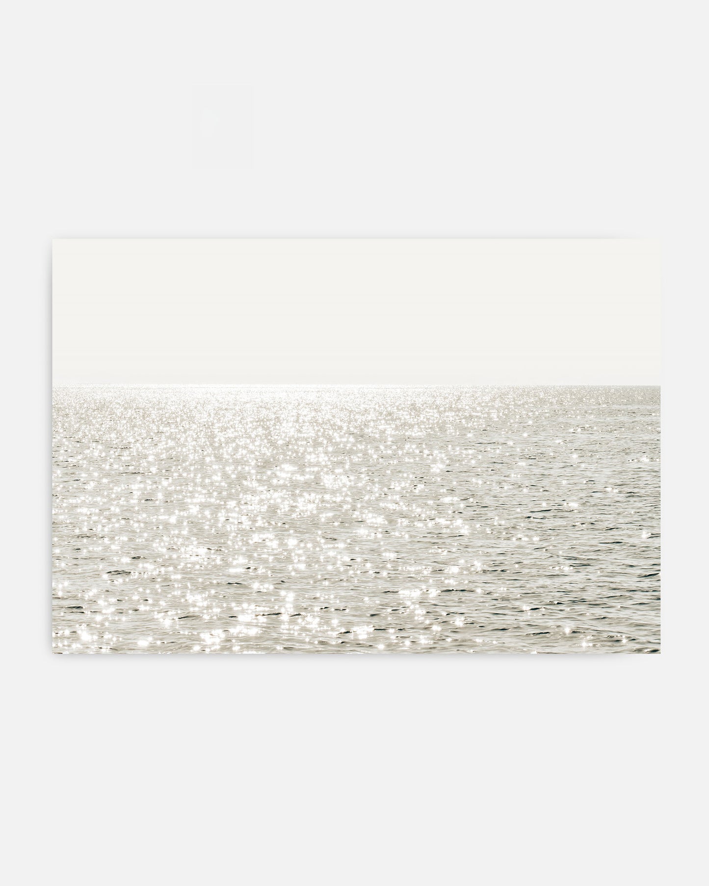 Shimmering Sea - Neutral Coastal Wall Art