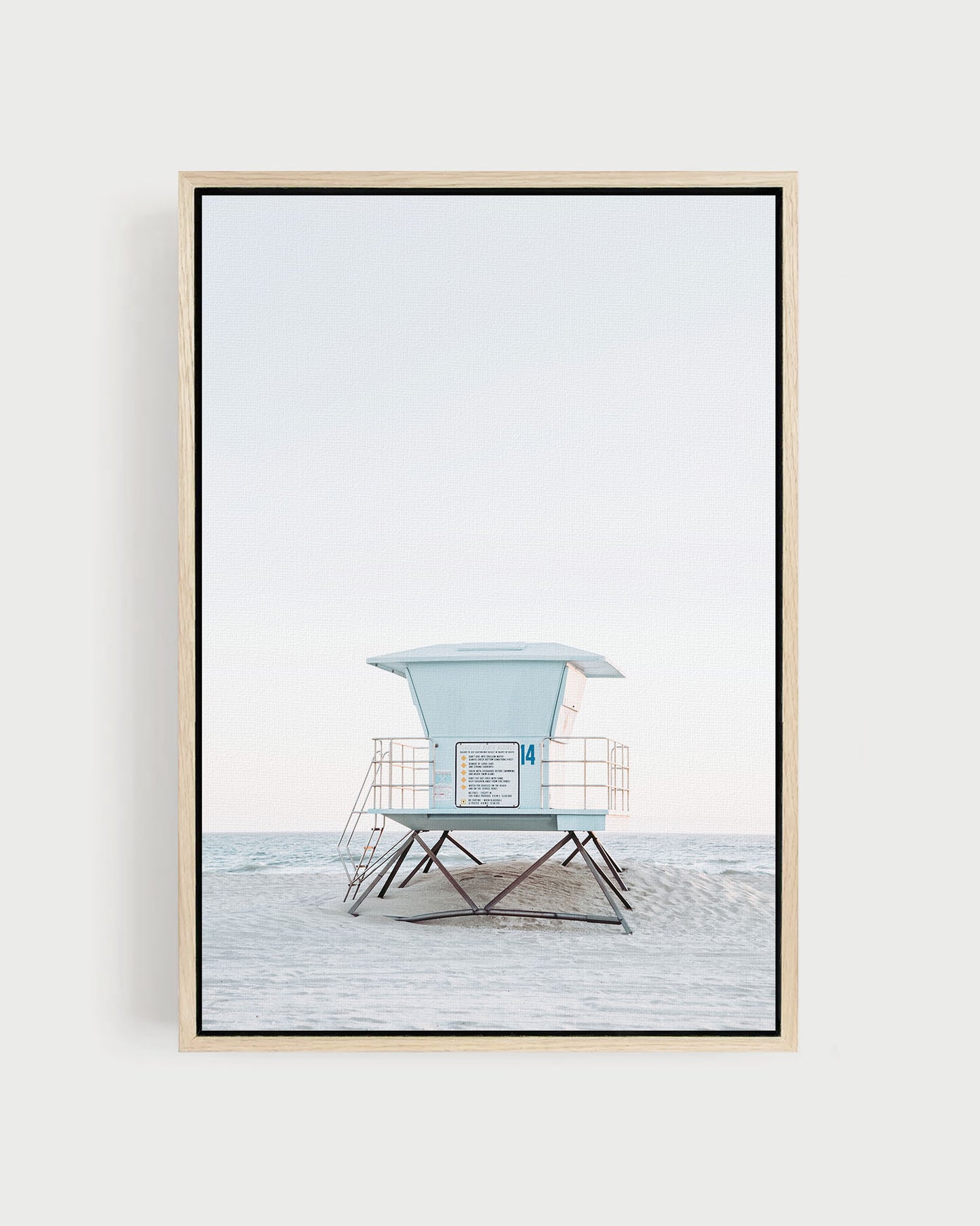 Blue Tower – Huntington Beach Wall Art