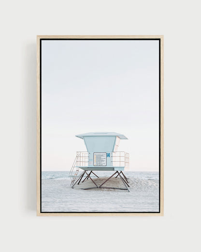 Blue Tower – Huntington Beach Wall Art