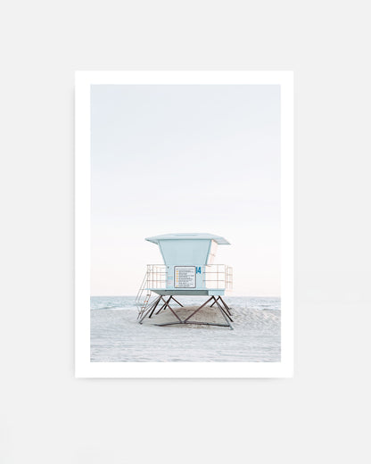 Blue Tower – Huntington Beach Wall Art
