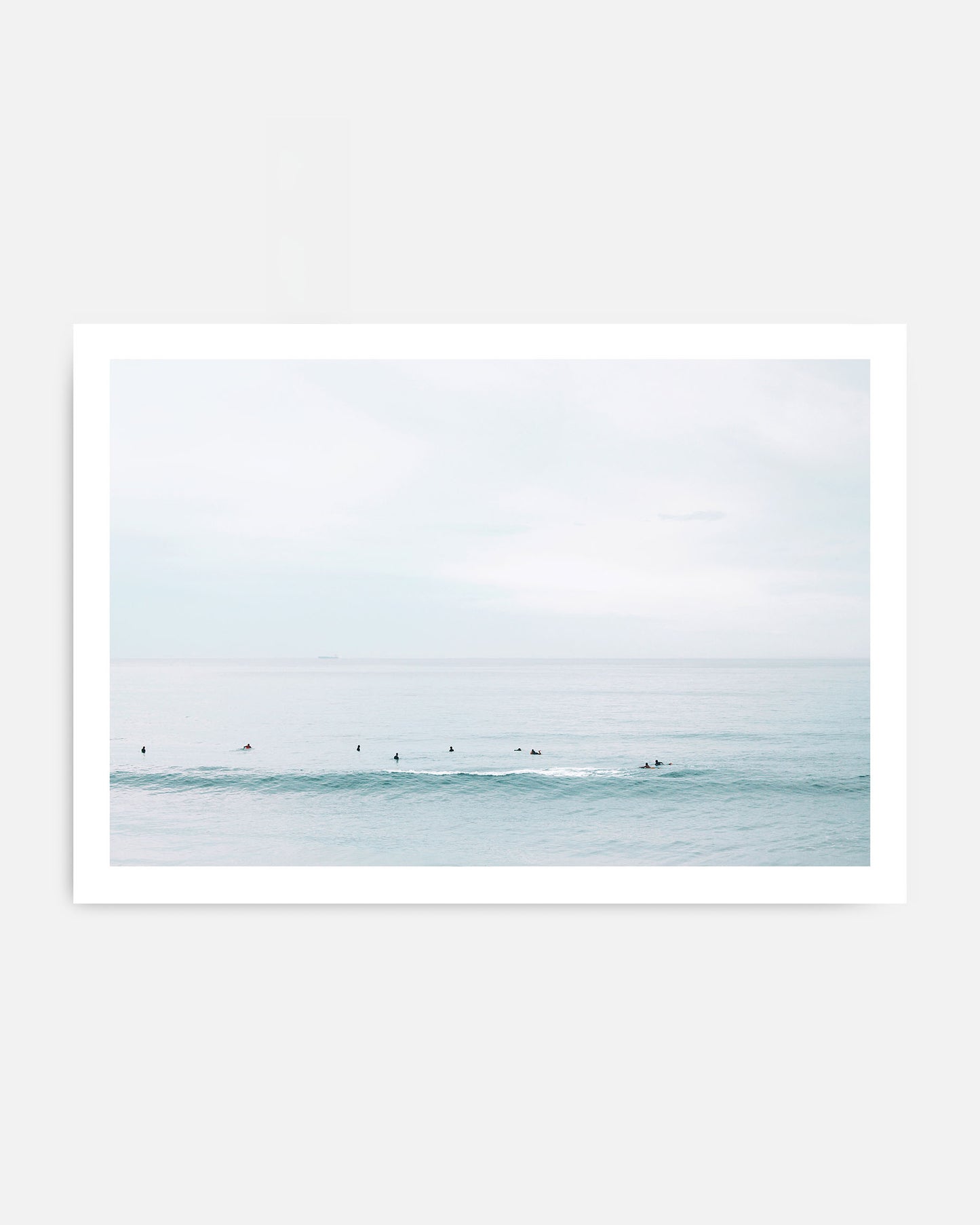 Blue Calm – Coastal Surfers Wall Art