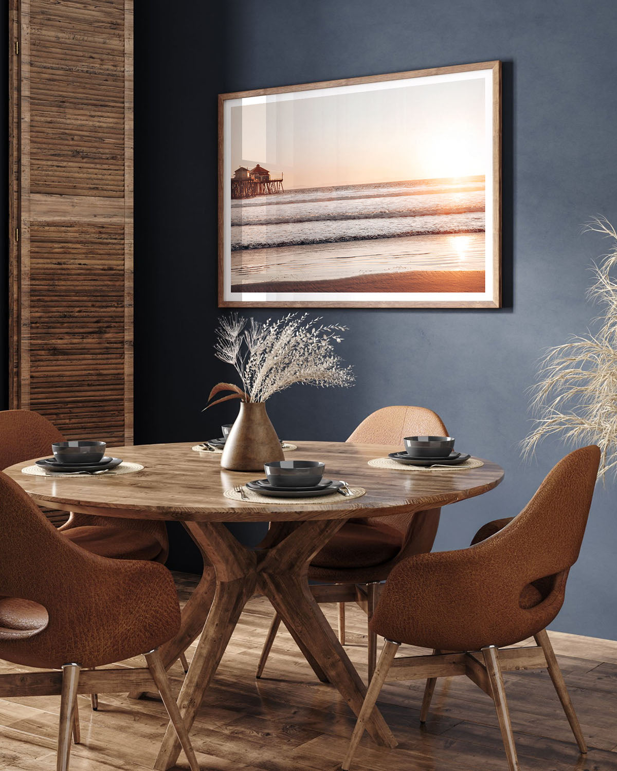 Coastal Gold – Huntington Beach Ocean Wall Art