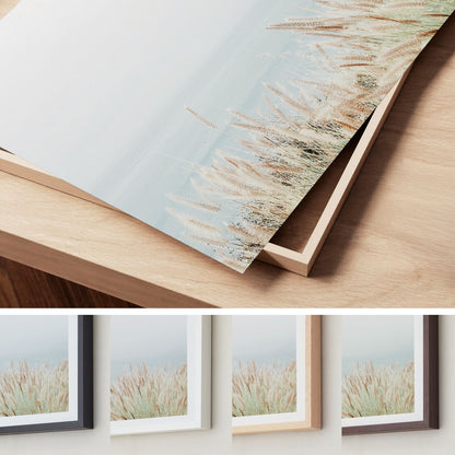 Coastal Grass - Neutral Photography Wall Art