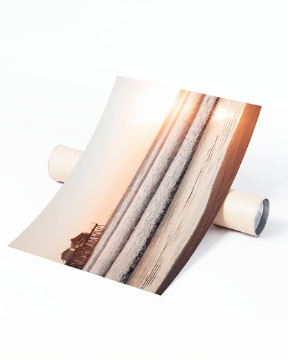 Coastal Gold – Huntington Beach Ocean Wall Art