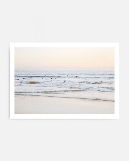 Ocean Lineup – Surfers Wall Art