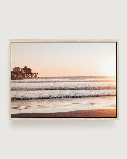 Coastal Gold – Huntington Beach Ocean Wall Art