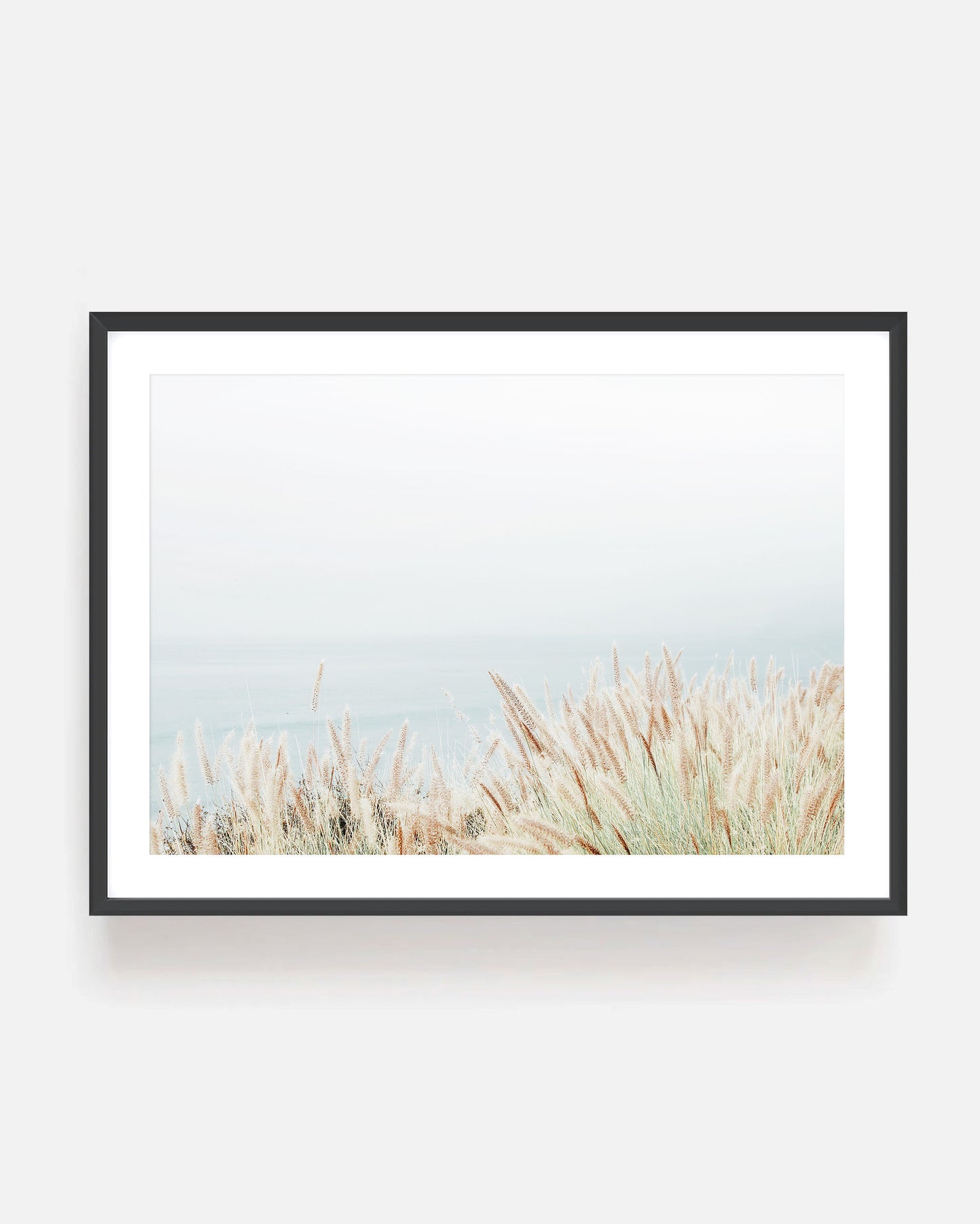 Coastal Grass - Neutral Photography Wall Art
